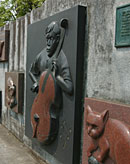 「セロ弾きのゴーシュ」碑